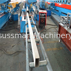 High Speed Rectangle Welding Tube Cold Roll Forming Machine Fly Saw Cutting