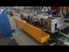 0.85mm - 1.5mm T bar Steel Stud Track Drywall Roll Forming Machine مع نظام تحكم محمول من سيمنز