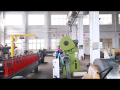 0.7-1.2ملم الصلب المعدن المغلف مصفوفة الباب تشكيل آلة